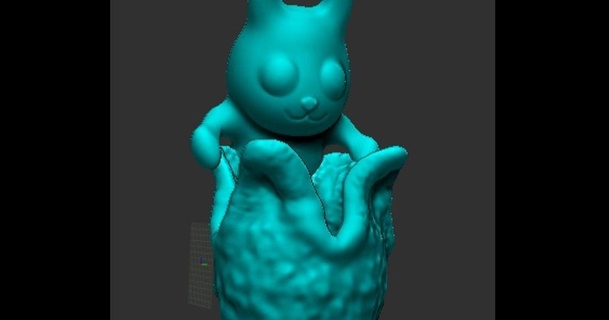alieno uovo carina Pasqua coniglietto facehugger studio Bladeborn 3D Modelli arte design sculture scultura alieni 3d print model - Mito3D