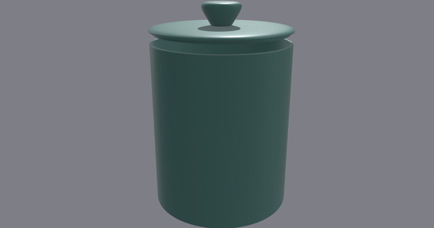 large design pot taerholmes 3D Models Household Home Decor kitchen lid bad 3d print model - Mito3D