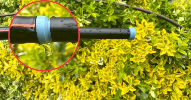 adaptateur 13 7 mm tuyau irrigation système correspond Gardena micro goutte 3D modèles Ménage Extérieur jardin oiseau pluie 3d print model - Mito3D