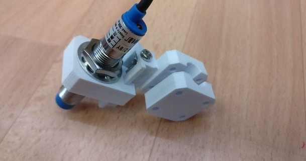 inductivo proximidad sensor montar ajustable Sparkcube beromount 2beers 3D modelos impresoras accesorios cambiar interruptor cubo Chispa chispear 3d print model - Mito3D