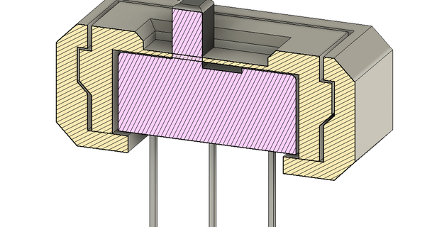 spdt değiştirmek durum kılıf ss12d00g3 oxmstr 3D modeller hobi yapımcılar elektronik 3d print model - Mito3D