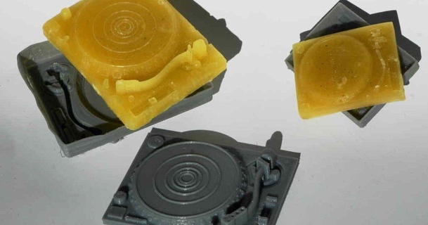 turntable jack 3D Models Hobby & Makers Music 1210 mold candlemold technics kerzenform 3d print model - Mito3D