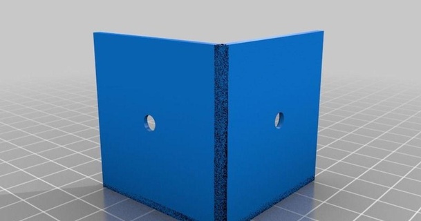 3 caras montaje soporte alacena guardarropa estúpido 3D modelos casa equipo mueble ángulo 3d print model - Mito3D