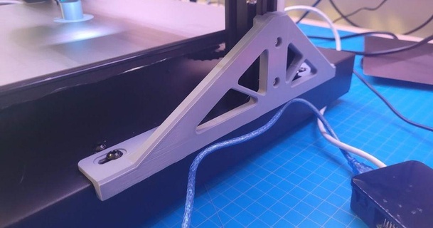 Seitenwickler x2 einfach Klammer Donaldsayer 3D Modelle Drucker Upgrades thingiverse 3d print model - Mito3D
