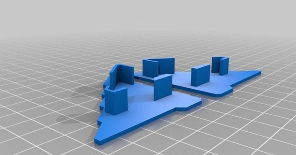Startseite Mantel alu Profil 2mars 3D Modelle Haushalt Haus Ausrüstung thingiverse 3d print model - Mito3D