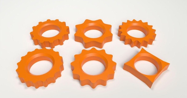 knobs set 16 mm bed screws zendama 3D Models Printers - Upgrades knob tevo creality screw 3d print model - Mito3D