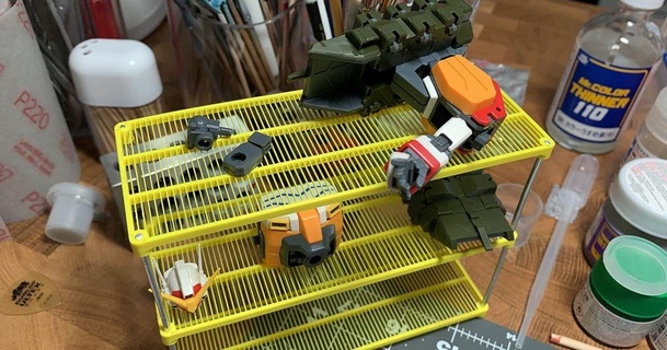 mini wire shelf stormkat 3D Models Hobby & Makers Organizers hobby wireshelf scalemodel 3d print model - Mito3D