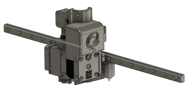 Hemera filament capteur monter railcore téléporteur 3D modèles imprimantes accessoires chose universelle 3d print model - Mito3D