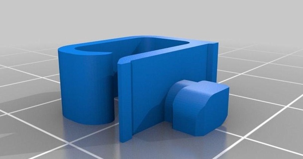 1515 Extrusion Twist Draht Clips Warpster 3D Modelle Drucker Upgrades thingiverse Railcore 3d print model - Mito3D