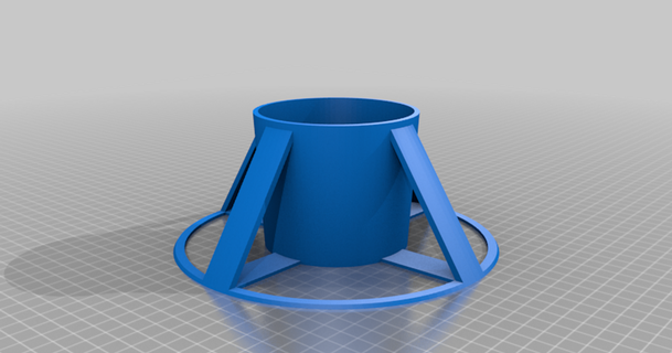 Tasse Halter Unterstützung halt Klopfen Tassen großartig Fußboden Hephaistos 3D Modelle Haushalt Küche thingiverse 3d print model - Mito3D