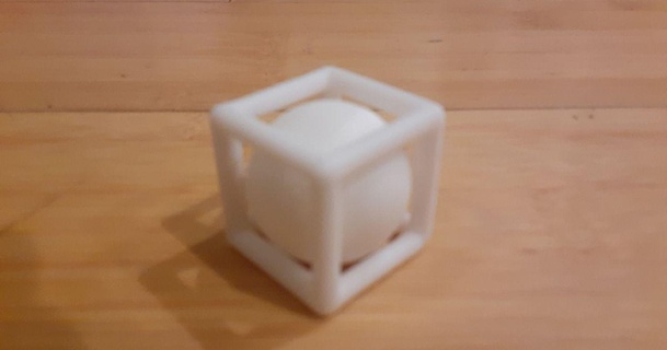 caged sphere moxieman19 3D Models Art & Design Other Designs funny 3d print model - Mito3D