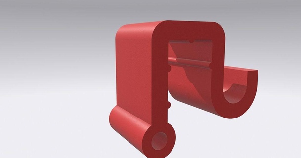 entrega gancho portón cosificar 3d 3D modelos casa equipo 3d print model - Mito3D