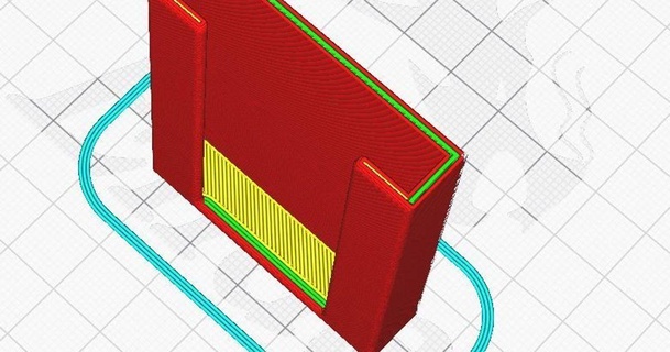 simples controlo remoto controle suporte limite 3D modelos casa escritório thingiverse 3d print model - Mito3D