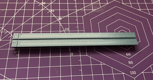 120mm steps Lineal Meinung Panda 3D Modelle Drucker Zubehör Extruder Kalibrierung Steppe 3d print model - Mito3D