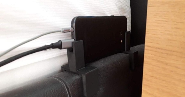 Telefono letto montare megaandy 3D Modelli gadget portatile dispositivi thingiverse 3d print model - Mito3D