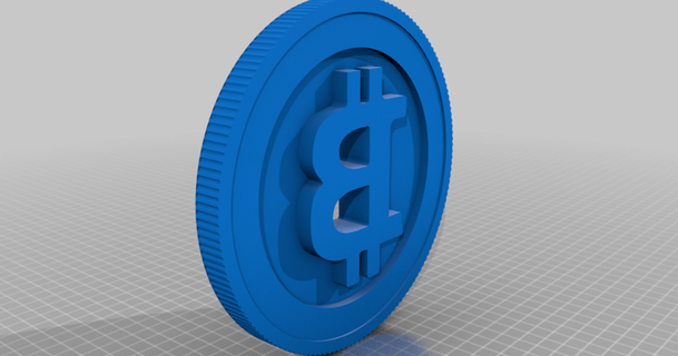 bitcoin t4skor 3D Modelli passatempo creatori idee thingiverse 3d print model - Mito3D