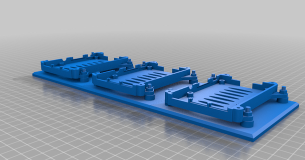 raspberry pi case modular mount scott gibb 3D Models Hobby & Makers Electronics thingiverse 3d print model - Mito3D