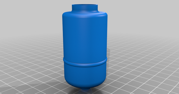 30mm l'eau pompe v1 Scott gibb 3D modèles loisir fabricants idées chose universelle 3d print model - Mito3D