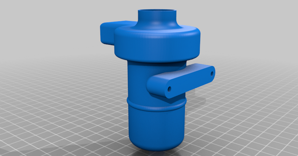 50mm water pump v1 scott gibb 3D Models Hobby & Makers Other Ideas diy thingiverse waterpump underwater 3d print model - Mito3D