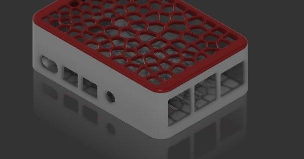 lampone pi 4 Astuccio guaina 3d maker 3D Modelli passatempo creatori elettronica 3d print model - Mito3D