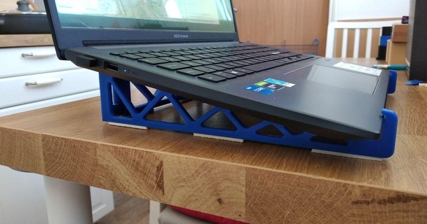 laptop stand foldable jarda k 66 3D Models Gadgets Computers laptopstand folding notebook 3d print model - Mito3D