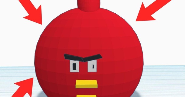 rosso arrabbiato uccello base fionda canna zucchero polilattico 3D Modelli giocattoli Giochi Angrybird 3d print model - Mito3D