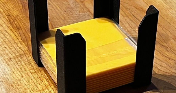 cheese slice holder canardiain 3D Models Household Kitchen kitchen food kraft 3d print model - Mito3D