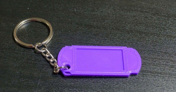 playstation portable key chain charm 16 bit virtual studios 3D Models Gadgets Other keychain thingiverse 3d print model - Mito3D