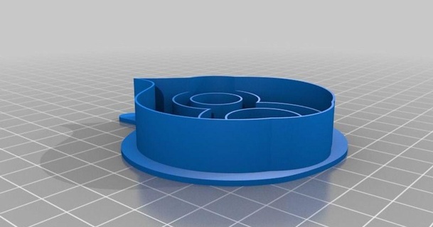 drupal 8 cookie cutters graloth 3D Models Household Kitchen kitchen thingiverse 3d print model - Mito3D