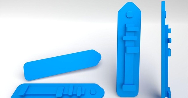 mazda 6 roof cap zendama  3D Models  Hobby & Makers  Automotive clip cap rack roof mazda  3d print model - Mito3D