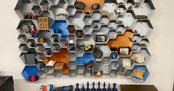 hexagone étagères Martin 3D modèles Ménage Accueil maison décor 3d print model - Mito3D