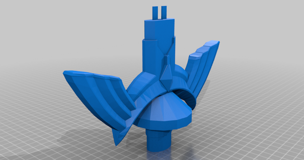 remixed sword individual files archimidious 3D Models Hobby & Makers Other Ideas thingiverse legendofzelda mastersword 3d print model - Mito3D