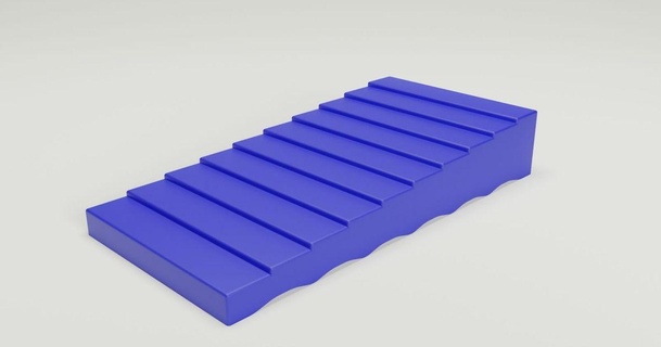stepper kapı Dur Yüzme havuzu 3D modeller ev halkı ekipman porte İlko bloque 3d print model - Mito3D