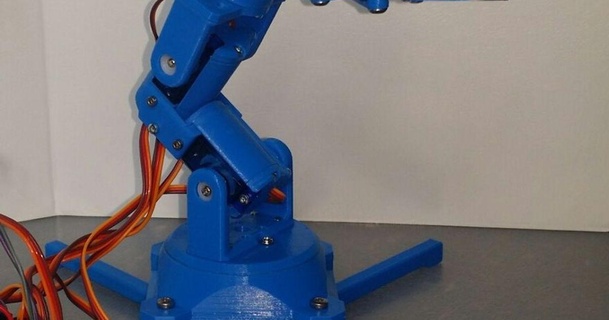 base snapper mini ya9gra backmann3d 3D modelos passatempo fabricantes RC robótica robô braço robotarm thingiverse 3d print model - Mito3D