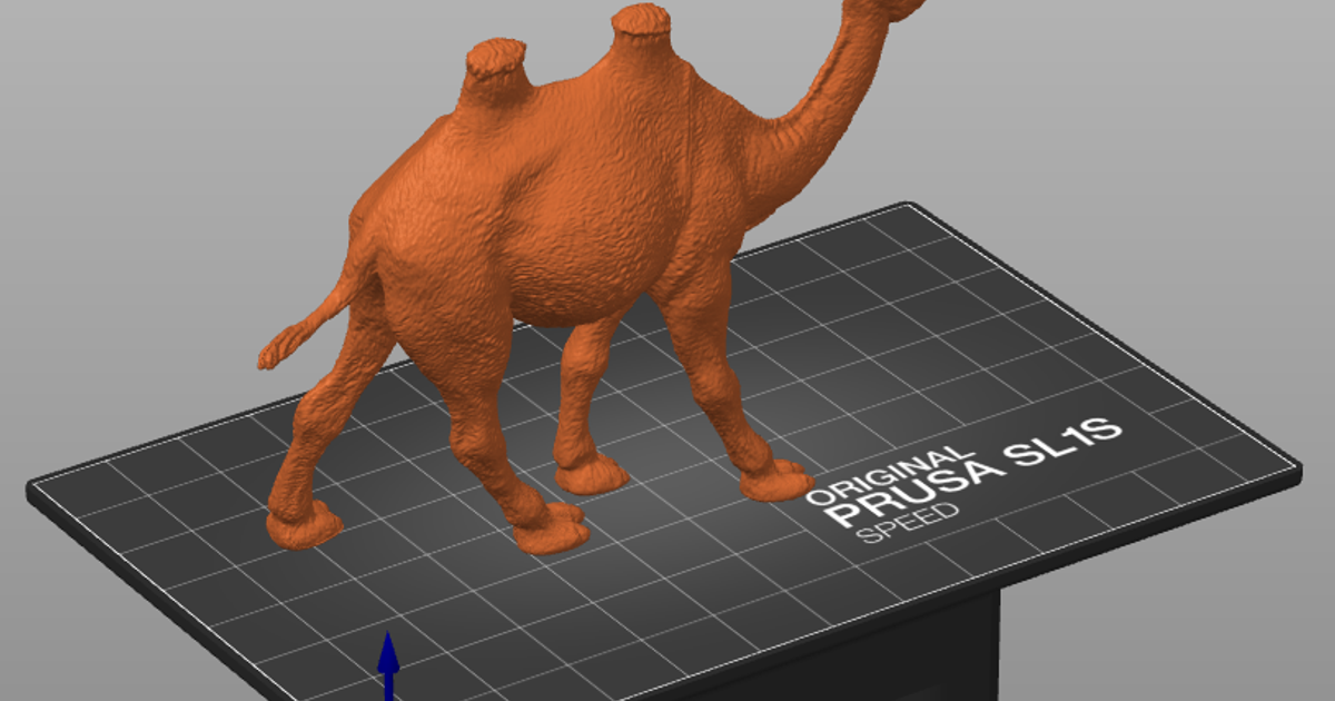 Kamel Jirka 3D Modelle Welt scannt Tiere 3D print model - Mito3D