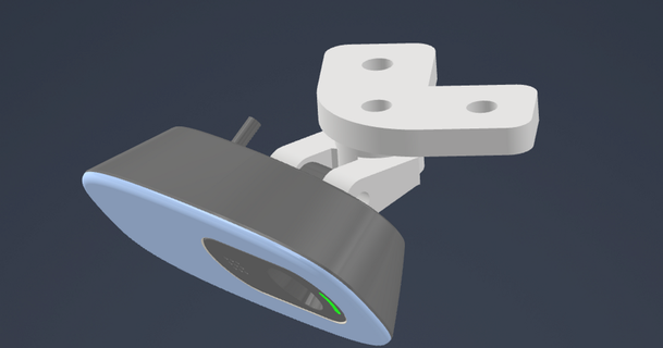 Voron trident c270 binmek ibot 3d 3D modeller yazıcılar yükseltmeler kamera Kulp destek ayarlanabilir web kamerası 3d print model - Mito3D