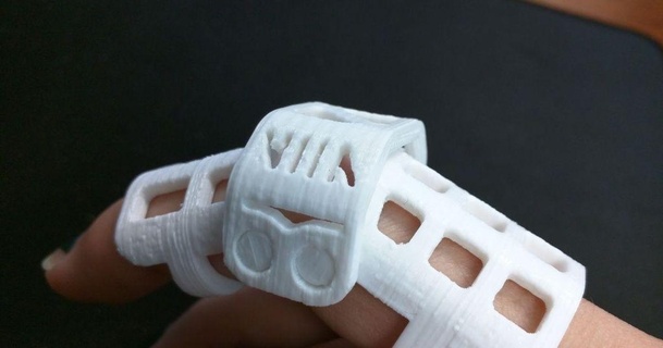 nocca armatura toukejin 3D Modelli moda donne armatura armatura thingiverse 3d print model - Mito3D