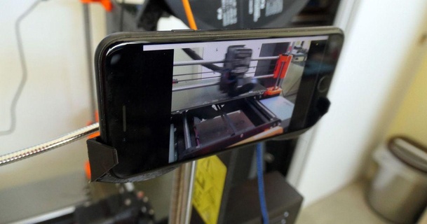 mk3 cell phone hygrometer holder schafferla 3D Models Printers - Upgrades cellphoneholder hygrometerholder 3d print model - Mito3D