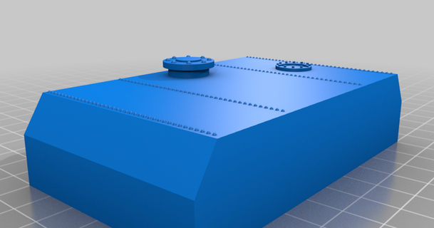 olio bunker 1 203 bachmann climax rmccown 3D Modelli giocattoli Giochi veicoli thingiverse 3d print model - Mito3D