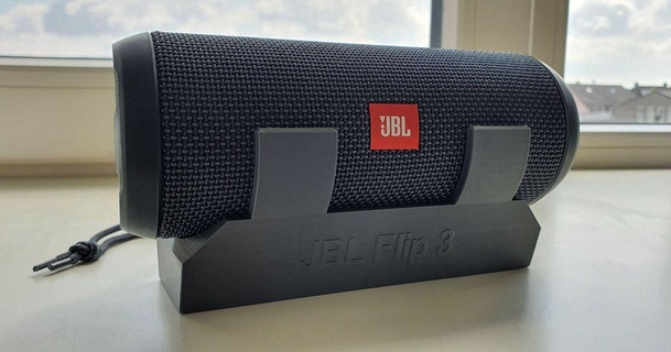 jbl Flip 3 titolare supporto melvinfec 3D Modelli gadget Audio altoparlante Bluetooth bluetooth 3d print model - Mito3D
