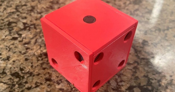dice box - sd puzzle mowens995 3D Models Toys & Games Puzzles Brain-teasers 3d print model - Mito3D