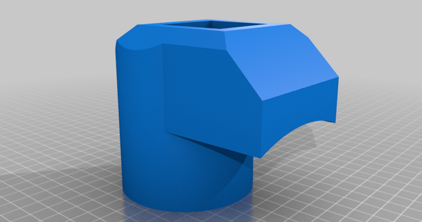rigide shopvac jambe monter bambou 3D modèles loisir fabricants idées chose universelle 3d print model - Mito3D