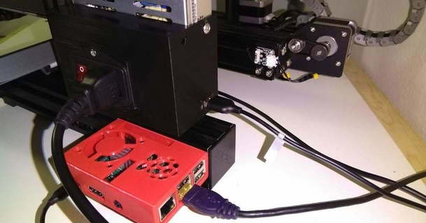 Ender 3 Profi psu Fall Mantel USB Bambus 3D Modelle Drucker Upgrades thingiverse 3d print model - Mito3D