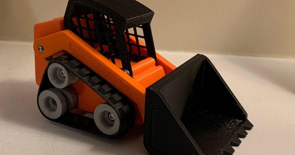 bluno mini track loader ajc317 3D Models Hobby & Makers RC Robotics arduino bluetooth remotecontrol rccar 3d print model - Mito3D