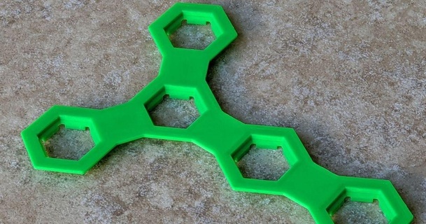 gravitrax compatibile ponte tripent rockchalkaz 3D Modelli giocattoli Giochi edificio thingiverse 3d print model - Mito3D