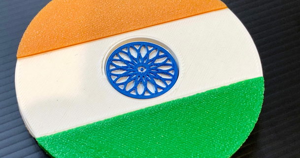 india - flag coasters dany nchez 3D Models Household Living Room beer diy coaster coffee 3d print model - Mito3D