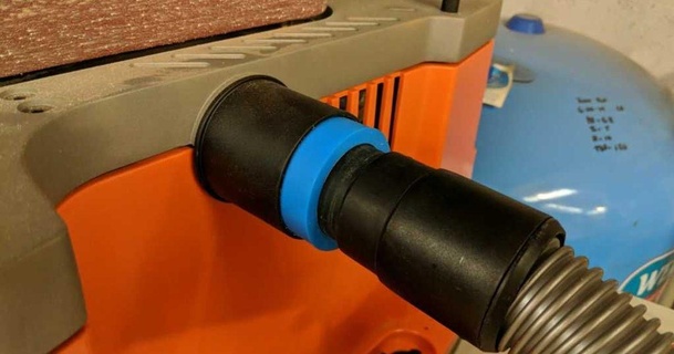 adattatore in forma festool 36mm ugello estrusore 2 1 polvere porta prima 3D Modelli passatempo creatori utensili vacuumadapter thingiverse 3d print model - Mito3D
