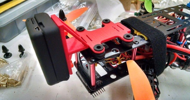 mobius linha reta limpar limpo prato diatona fpv250 v2 quadcopter quadro Armação sprior 3D modelos passatempo fabricantes RC robótica thingiverse 3d print model - Mito3D