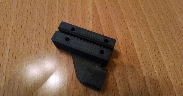 6mm compensare cintura morsetto attaccante makergear m2 v4 dual estrusore prima 3D Modelli stampanti aggiornamenti thingiverse makergearm2 ingranaggi creatore 3d print model - Mito3D