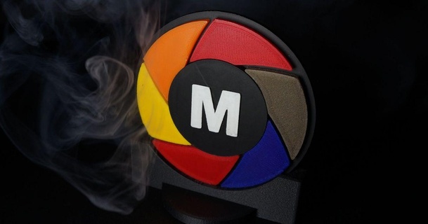 makerdeck logo coin coaster spinner k2 kevin 3D Models Art & Design 2D Plates Logos maker makercoin 3d print model - Mito3D